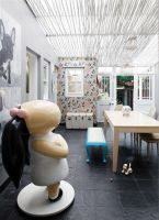 温和色彩南非风格的梳妆台