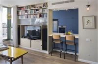 时尚新古典风格三居室装修效果图