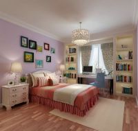 双花园南里-美式风格-三居室