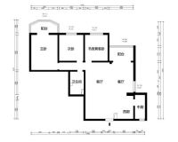 双花园南里-美式风格-三居室