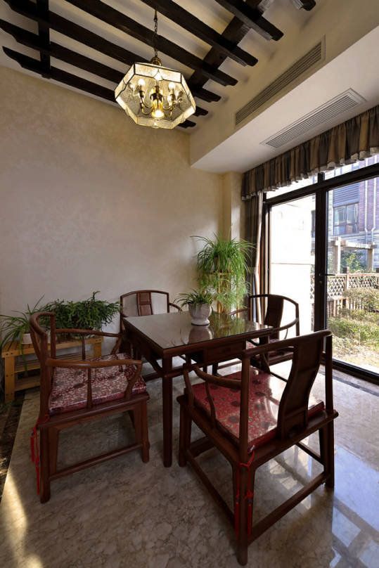 古典儒雅中式家庭茶室设计