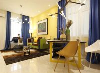 简约混搭卧室灯效果图