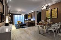 美式装修设计四居效果图