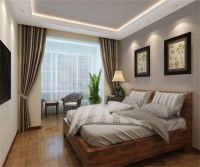 大运河孔雀城一三居现代风装修案例