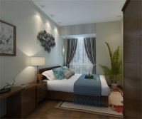 大运河孔雀城一三居现代风装修案例