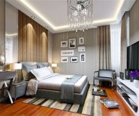 大运河孔雀城一三居现代风格装修案例