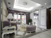 紫色布艺设计新的淡色系