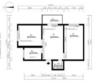 K2玉蘭湾一两居简欧风装修案例