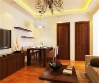 海棠公社一两居简欧风格装修案例