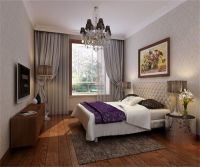 绿地国宝一两居简欧风格装修案例