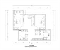 绿地国宝一两居简欧风格装修案例