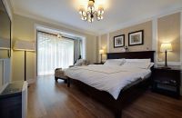 80平美式两居室设计装修效果图