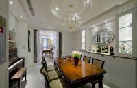 北欧风格复古别墅室内设计效果图