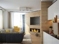 色调柔和的现代公寓住宅