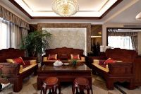 古典大器中式三居装潢装修