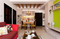 60平现代小户型室内装饰设计效果图