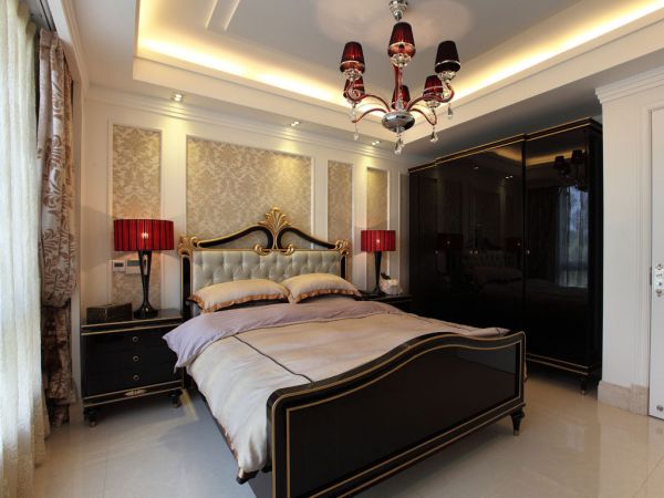 古典华贵欧式卧室布置