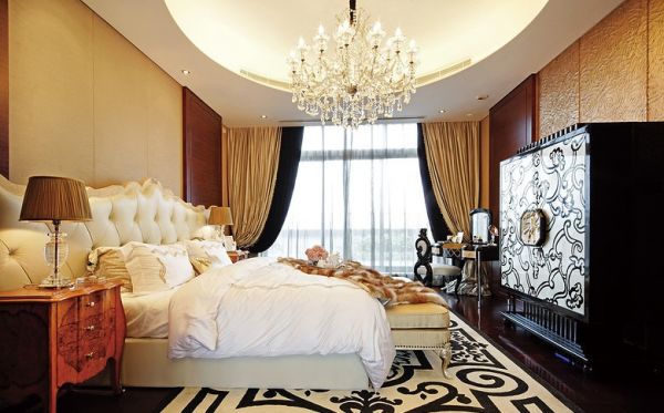 摩登典雅欧式卧室设计