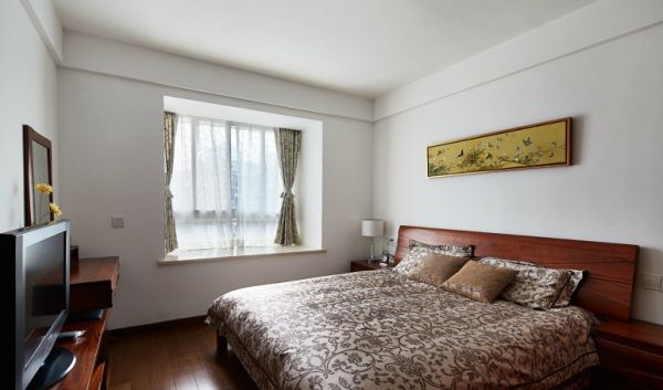 新中式卧室装饰效果图片