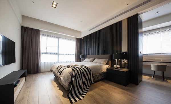 现代一居卧室装饰设计效果图片