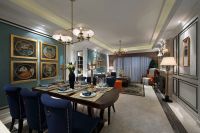 美式新古典卧室吊顶图