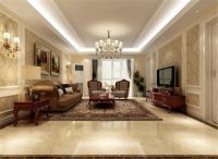 首开香溪郡的舒适简欧装修设计案例