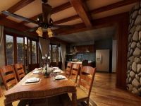 古朴别墅装修风格480平米度假休闲好居室