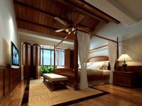 古朴别墅装修风格480平米度假休闲好居室