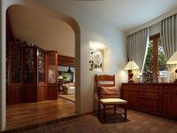 古朴别墅装修风格480平米度假休闲好居室