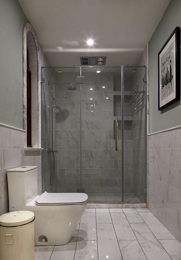 美式现代卫生间室内设计效果图片