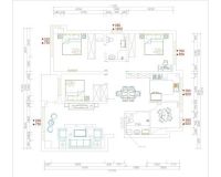 亚泰桂花苑-112平米-现代风格