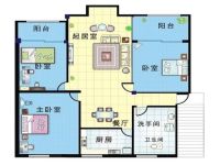 中建·红杉溪谷 田园风 三居室 156平