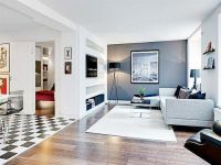 136㎡现代简约风格打造轻松居住环境