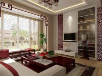 中式风格三居效果