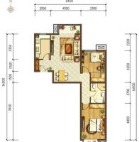 首开国风美唐两居室现代