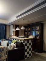 欧式复古家装三居室设计装饰效果图