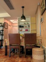 70平田园复古风格小户型设计效果图