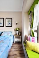 田园装修120平米三室两厅效果图