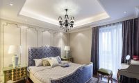 唯美贵气简欧二居装潢装饰