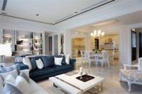 现代风格238平米可以做的这么温馨