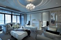 时尚黑白简欧风格三居设计