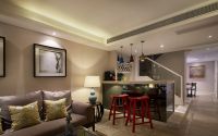 现代简约装饰复式室内效果图片