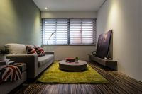 60平米简约小户型设计装修图片