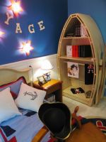 田园设计小书房窗帘