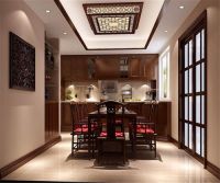 鲁能7号院 140坪 新中式风格