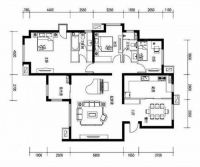 红杉公馆一三居现代风装修案例