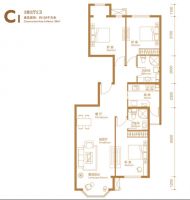 伊林西苑 三居室 欧美风情