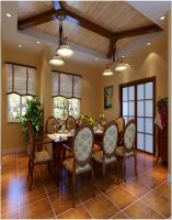 金科帕提欧美式田园风格别墅装修案例