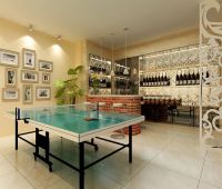 领秀翡翠山300平欧式风格装修案例