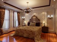 孔雀城大湖200平英式风格装修案例